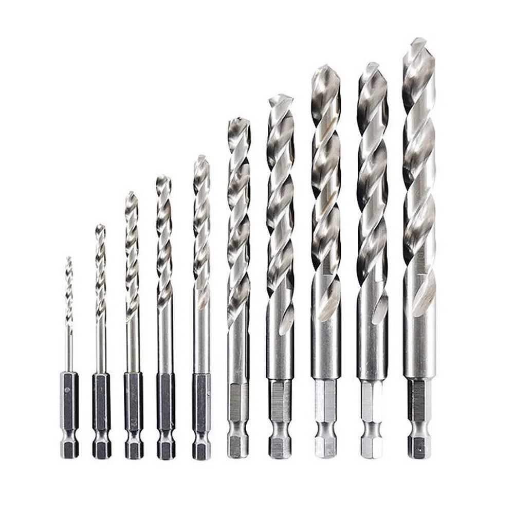 Спиральное сверло HEX с шестигранным хвостовиком HSS