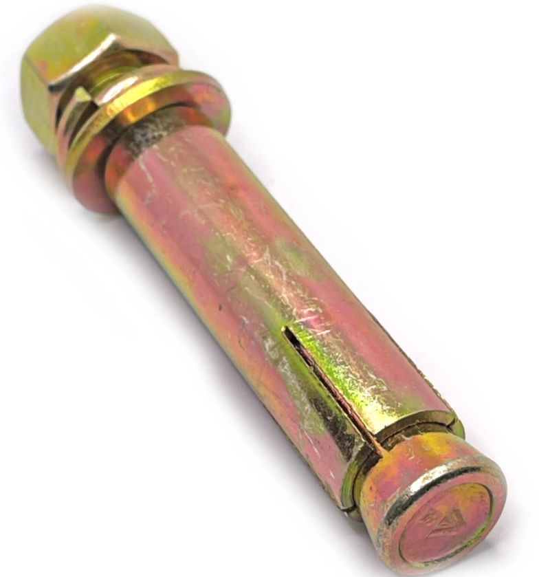 Yellow Zinc Plated M6-M24 Metal Hex Small Head Expansion Anchor Bolt