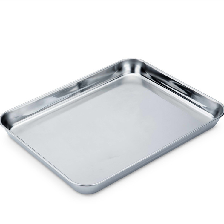 Durable 176X162mm Metal Food Pan for Kitchen Organization