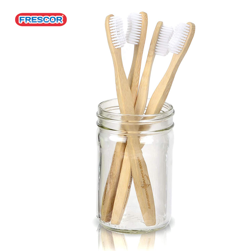 Manufacturer Personal Care Soft Natural Eco Disposable Biodegradable Hotel Bamboo Toothbrush