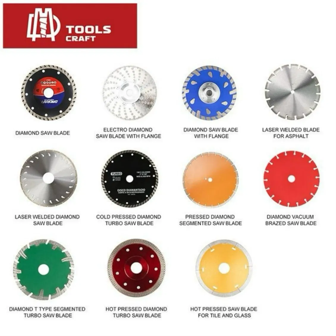 Electroplated Diamond Saw Blade with Flange for Precision Cutting