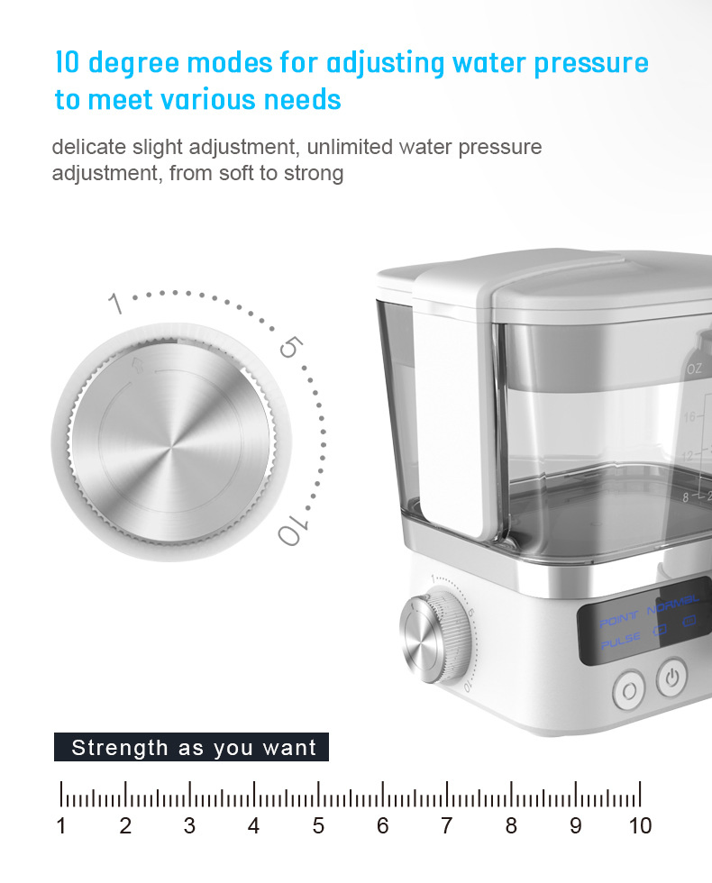 5 Modes Oral Irrigator Ipx7 Teeth Irrigat Electric Cordless Dental Water Flosser