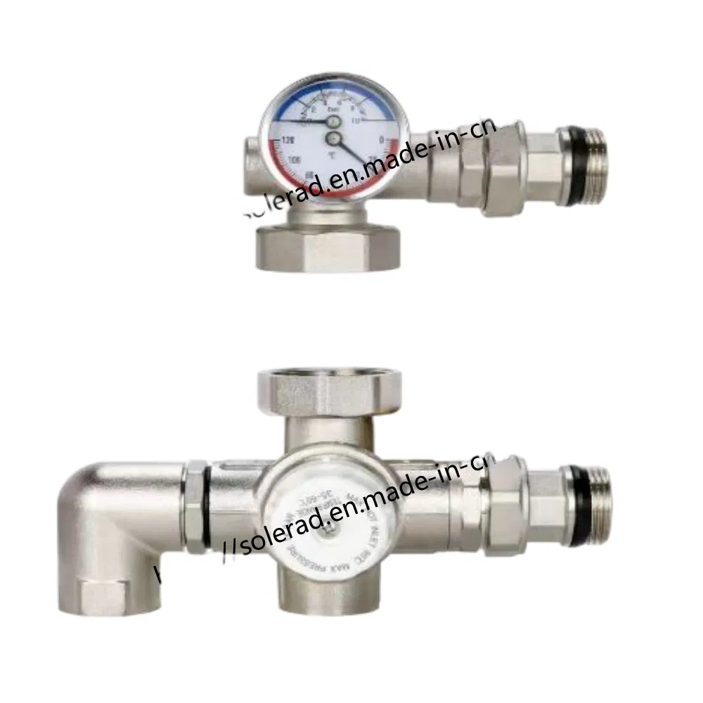 Sld 2-12 Port Stainless Steel Manifold Pre Assembled for Underfloor Heating Applications