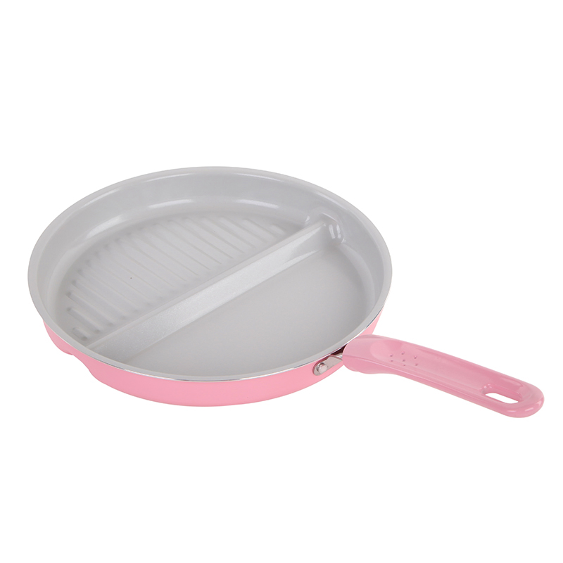 Colorful Ceramic Coating Baking Kitchenware Versatile Aluminum Baking Fry Pan Sets for Home Cooking