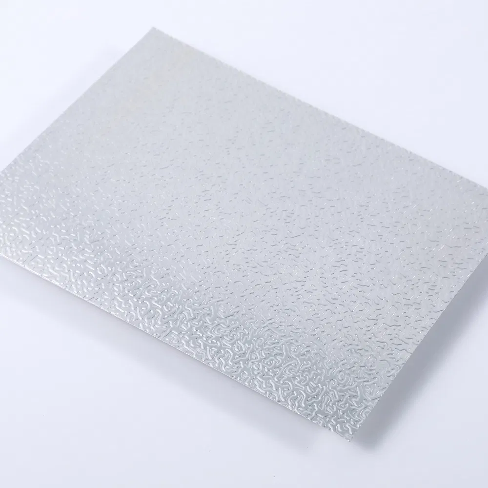 1100 1060 Freezer Anodized Stucco Aluminium Sheet