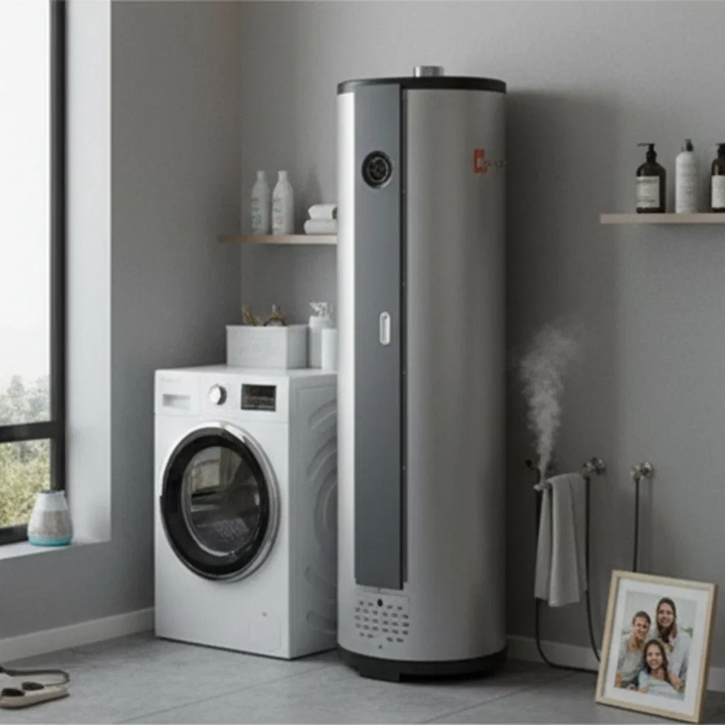Efficient Natural Gas Volumetric Water Heater with Adjustable Temperature Settings