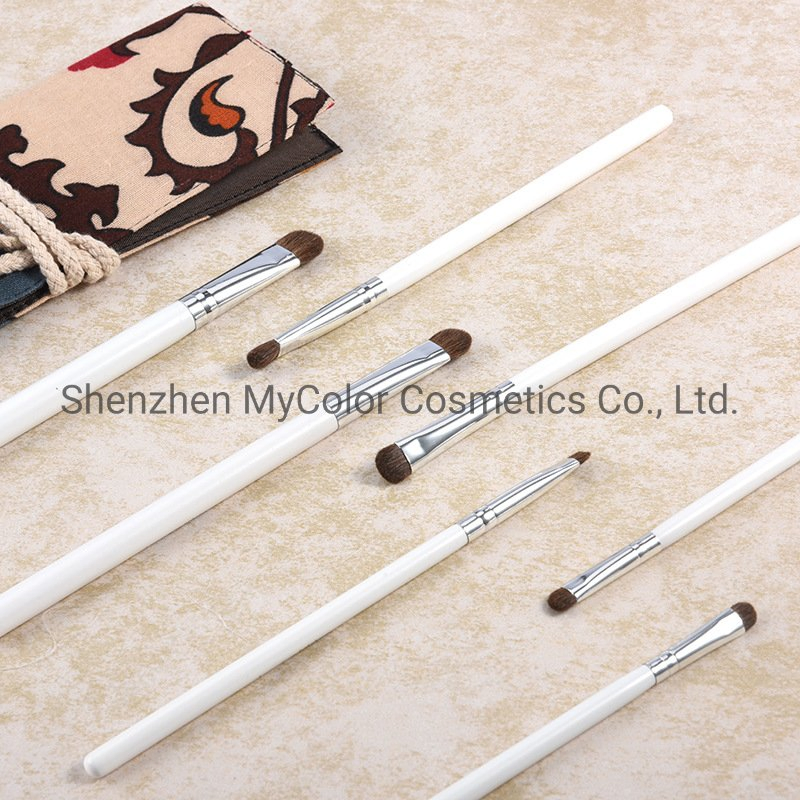 OEM 7PCS Eyeshadow Make up Brushes High Quality Eyes Makeup Brush Set with Makeup Pouch