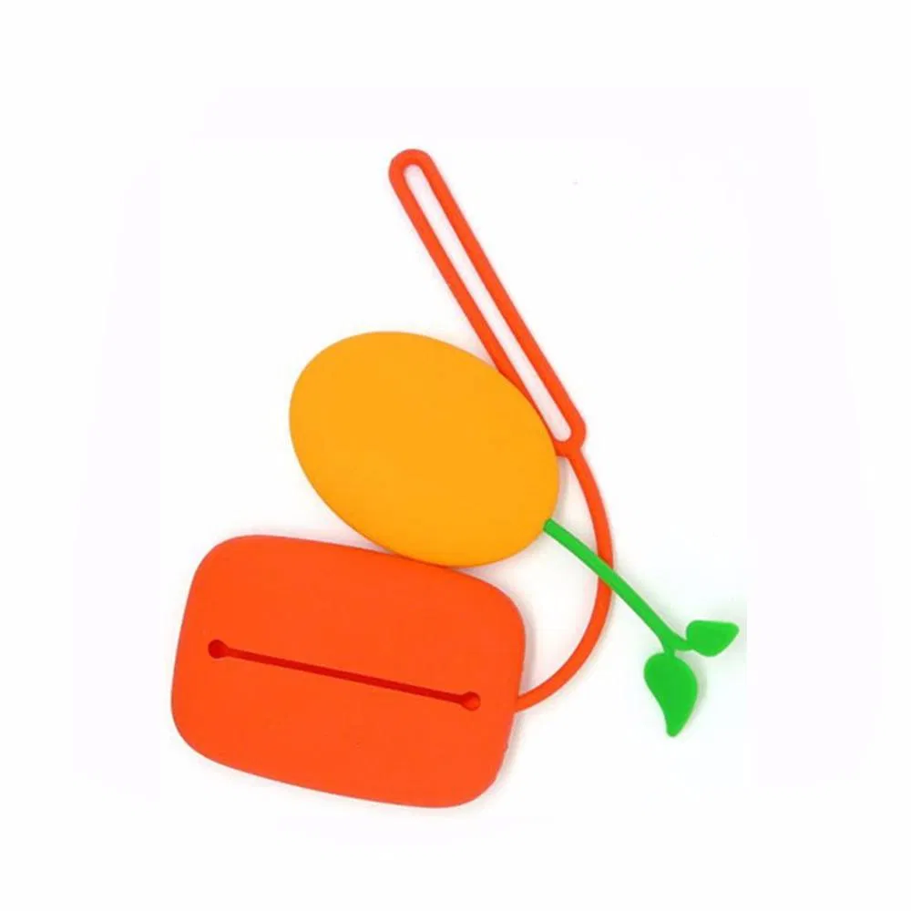 Silicone Key Storage Bag Mini Pouch Key Chain Holder