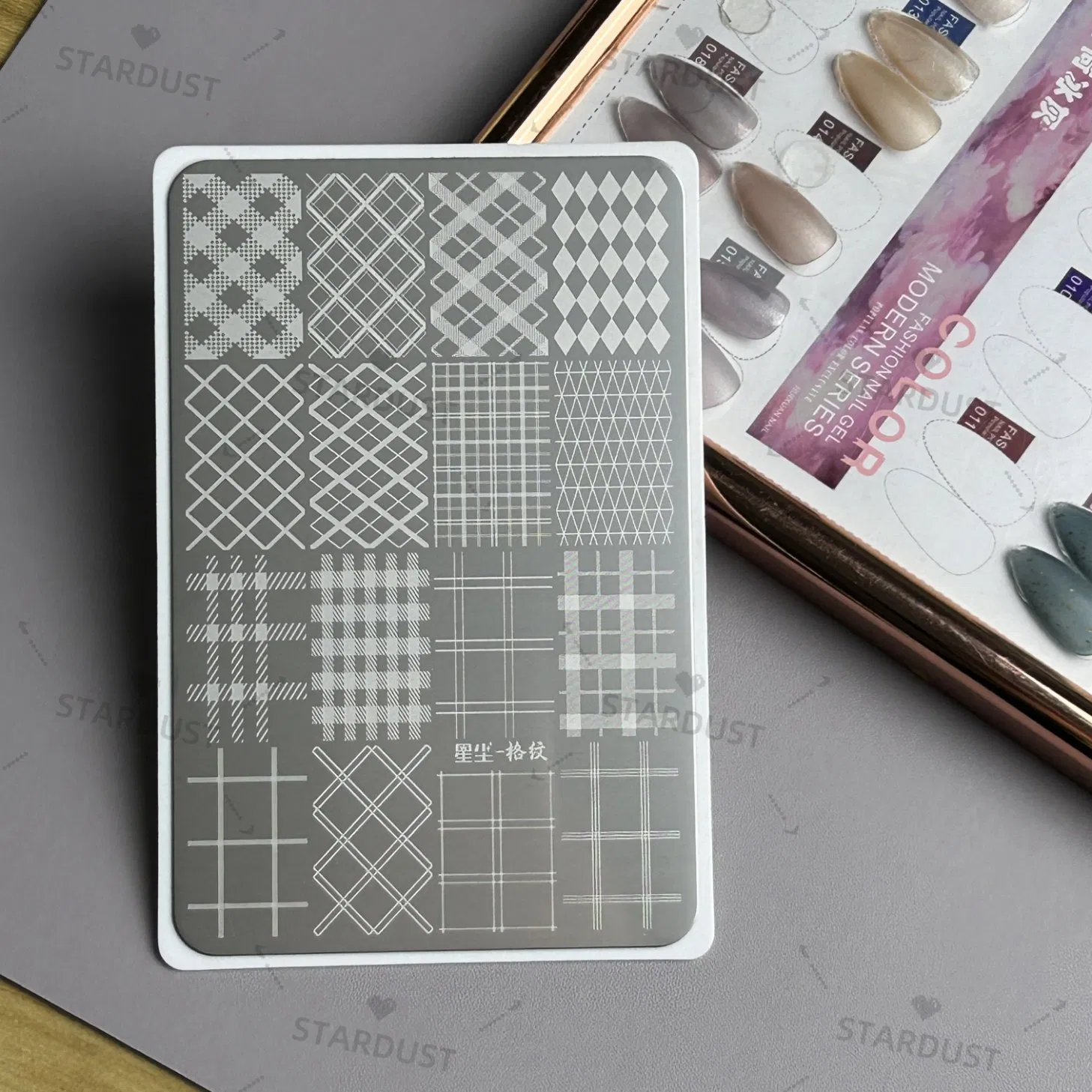Fashionable Custom Metal Nail Art Stamping Plates