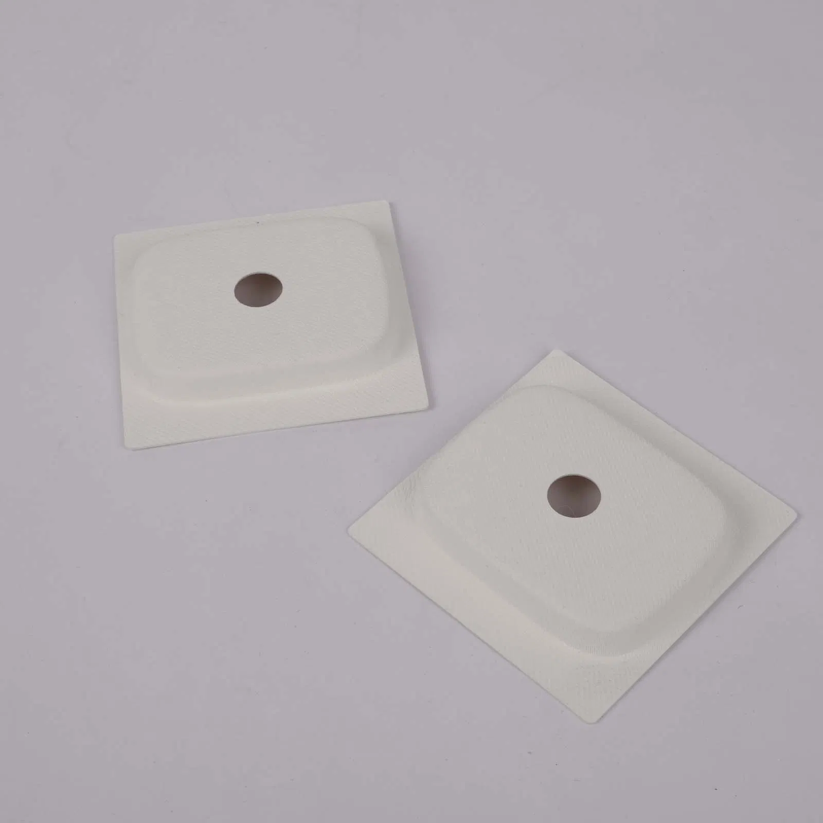 Kbd-White Pulp Earphone Tray Featuring Wet Press Technology