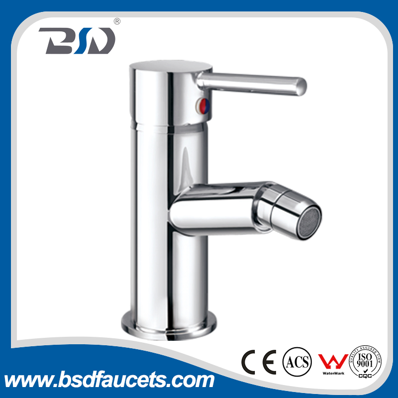 Single Lever China Factory Chrome Brass Bathroom Bidet Faucet Mixer