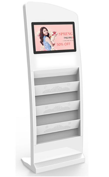 19- Inch Newspaper Kiosk Network Advertising Media Player HD WiFi Digital Signage LCD Display Panel LED Monitor Multimedia Video Ad Player