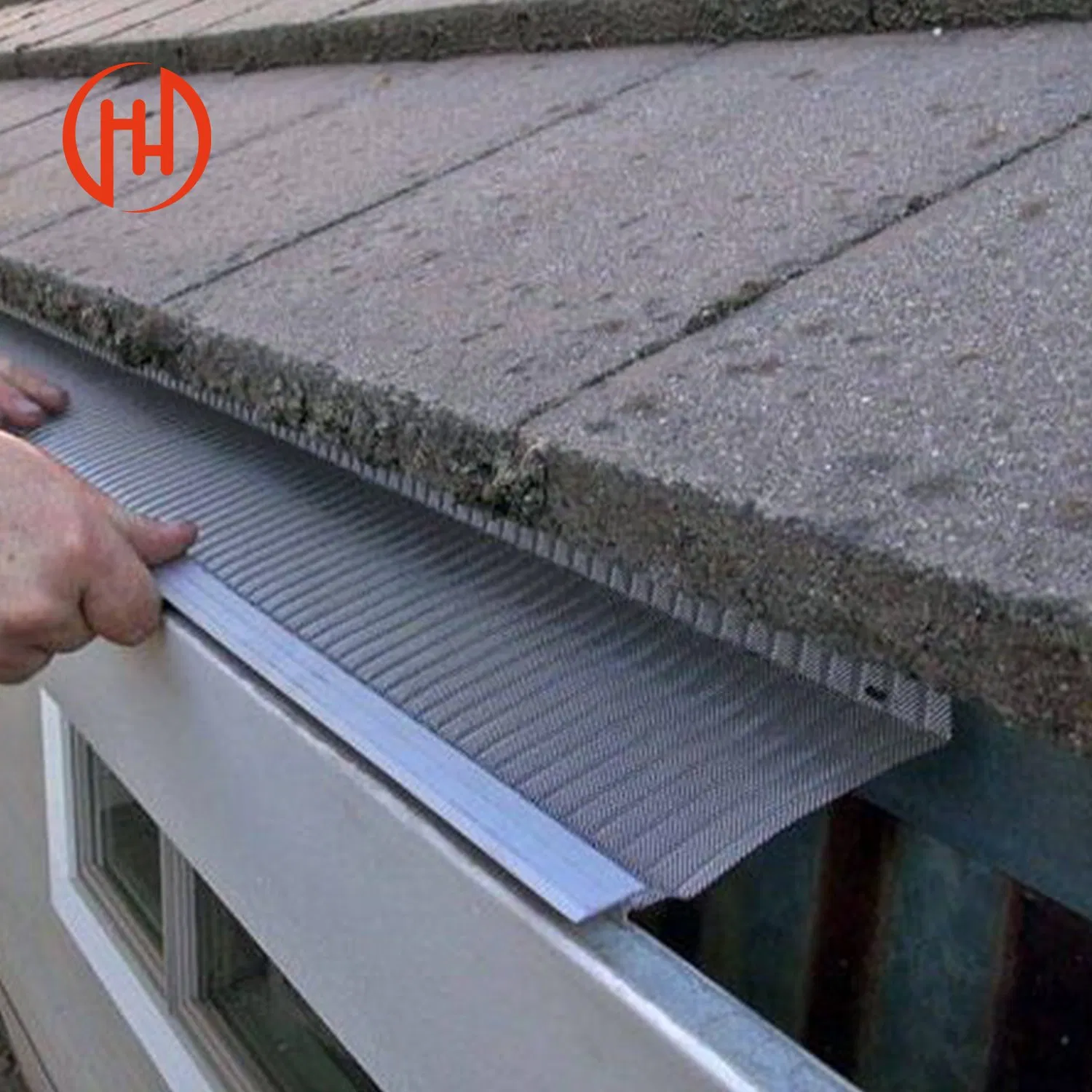 Custom Building Accessories Aluminum K-Style Hidden Rain Gutter