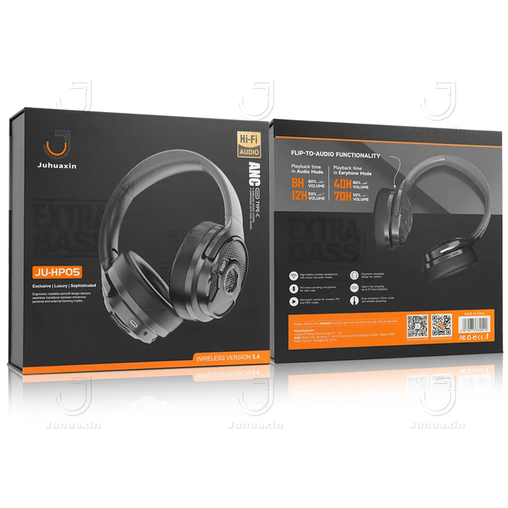 High Quality HP05 Soft Breathable Memory Sponge Waterproof Headband Noise Cancelling Headphones