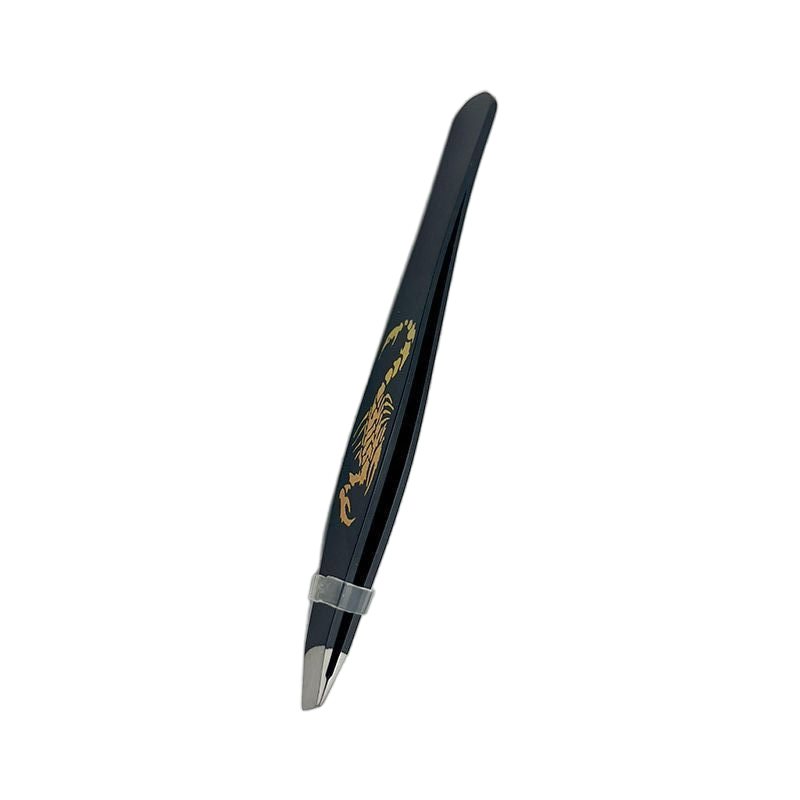 Versatile Women's Eyebrow Shaping Tool Stainless Steel Slanted Eyebrow Tweezer