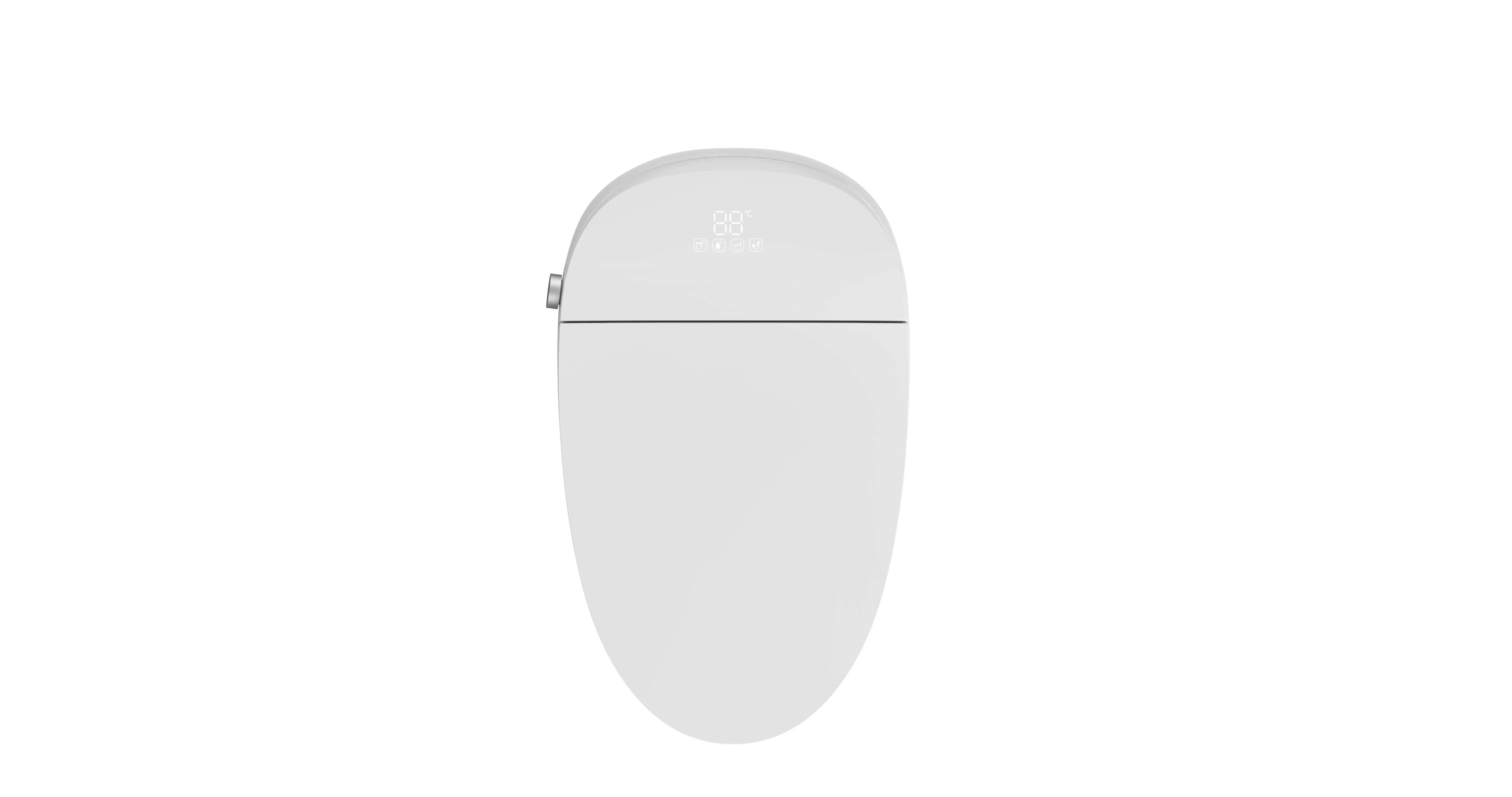 Ta-X560df Tejjer LED Display Automatic Flushing Bathroom Intelligent Smart Toilet with Build in Tank