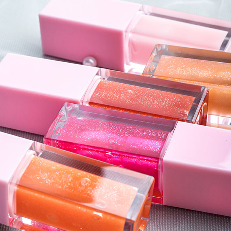 Vegan Strawberry Watermelon Fruit Plumping Lip Oil Custom Logo Lip Gloss Flavoring Oil