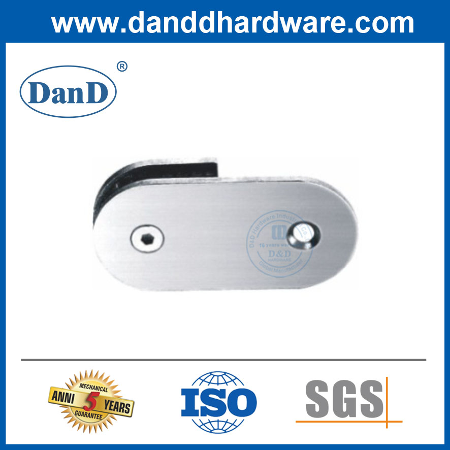 180 Degree Glass Door Accessory Glass Clamp Clip for Shower Room