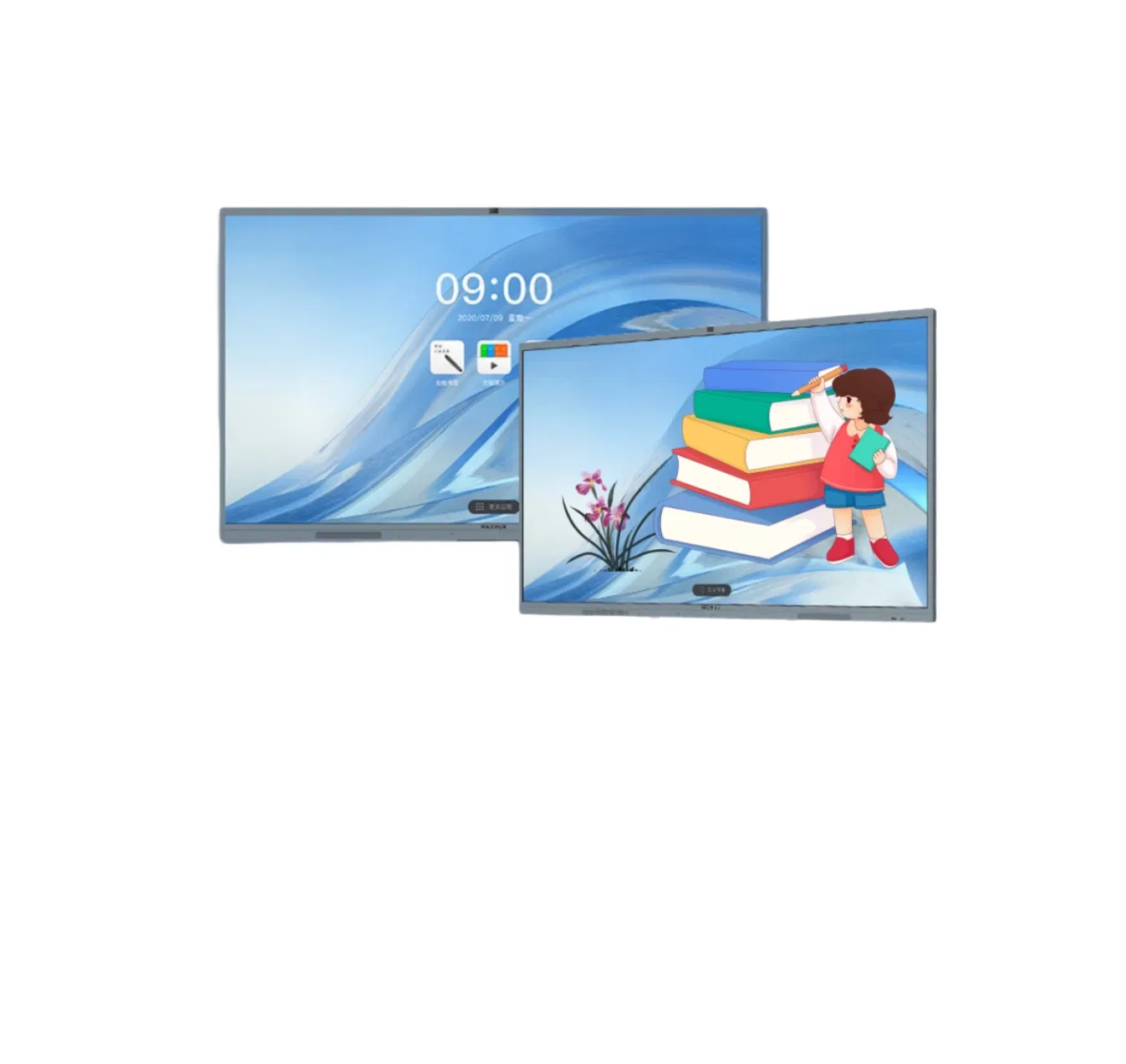 4K Zero Bonding 75 Inch Infrared and Customize Size Interactive Smart White Boards with Touch Screen for Teaching