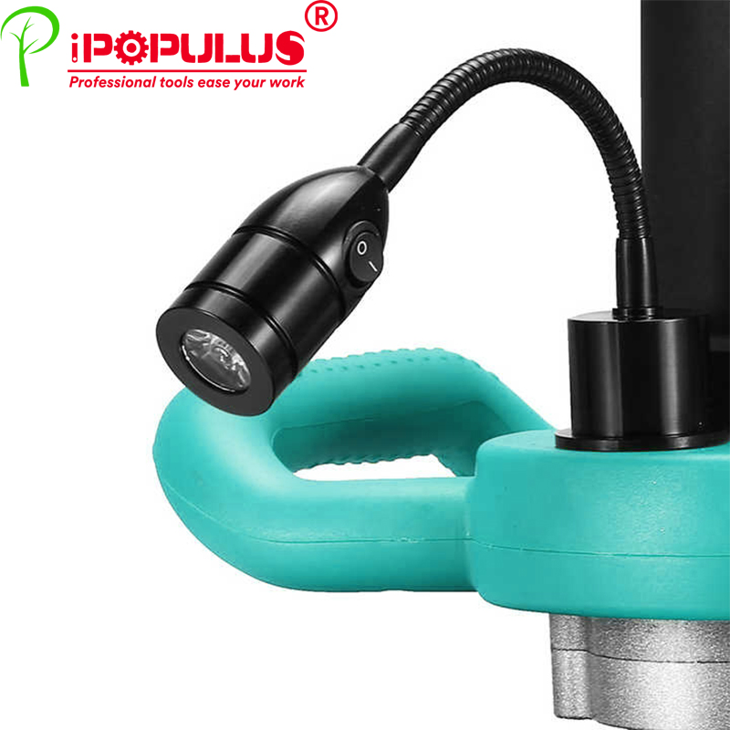 Ipopulus 380mm Random Ortbital Round Electric Sander 1680W High Power Floor Polisher Car Waxing Machine Wall Putty Grinding Tools