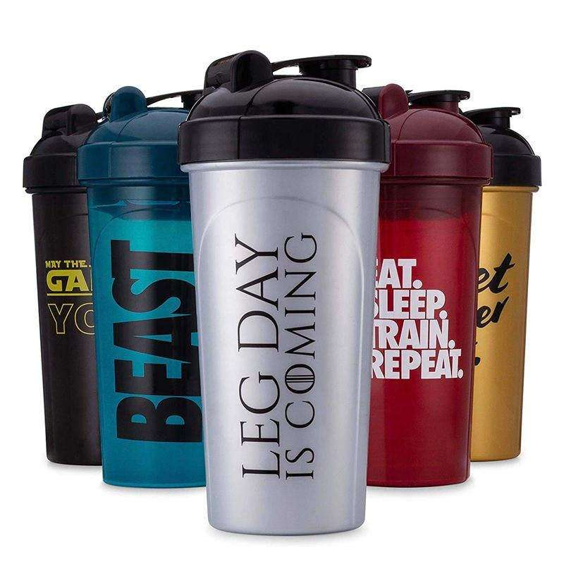 Шейкер-бутылка для спорта с логотипом, BPA Free