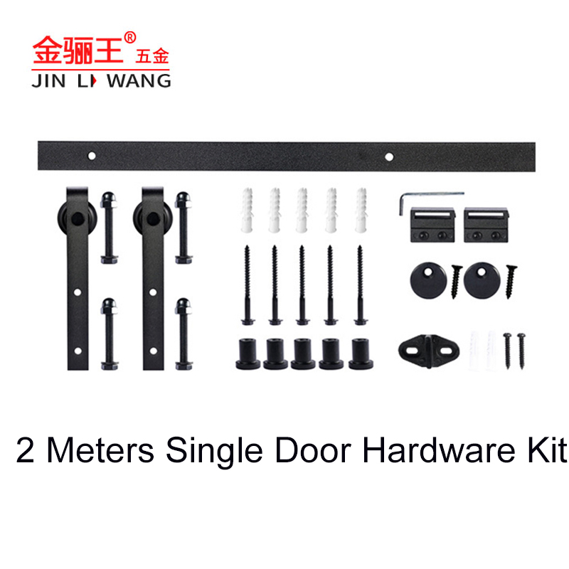 American Barn Door Hanging Rail Sliding Hanger Roller Hardware Kits