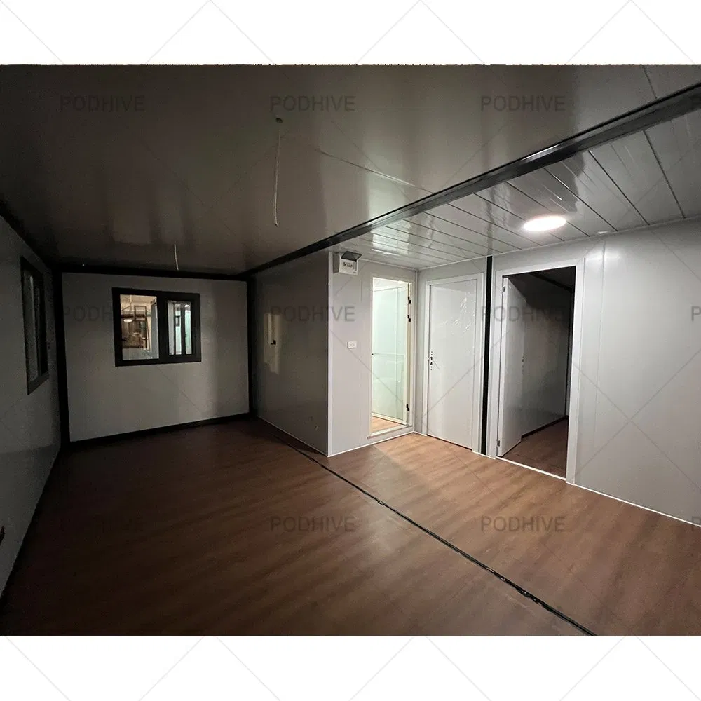 Ready Made 20FT Luxury Modern Prefab Villa House Insulated Portable Expandable Container House 2 Bedrooms Mobile Tiny Home