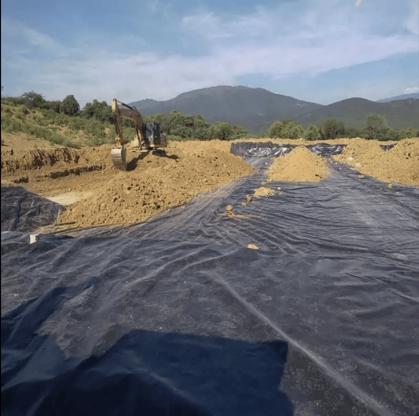 Geomembrane for Mining Ponds with Reliable Seepage Control Features