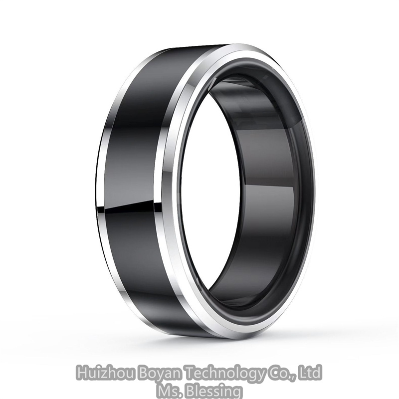 Умное кольцо с магнитной зарядкой для отслеживания сна и кислорода