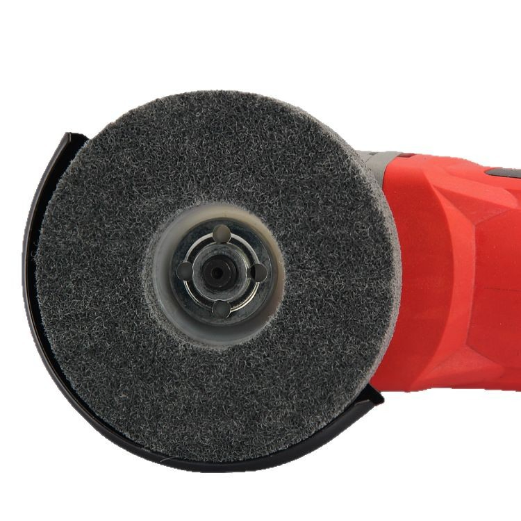 Grey Color Plastic Backing Nylon Non-Woven Disc Polishing Disc 9p