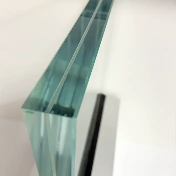 Printed Tempered Glass with Ceramic Frit, Custom Logo, 8mm Thick for Branding Walls
