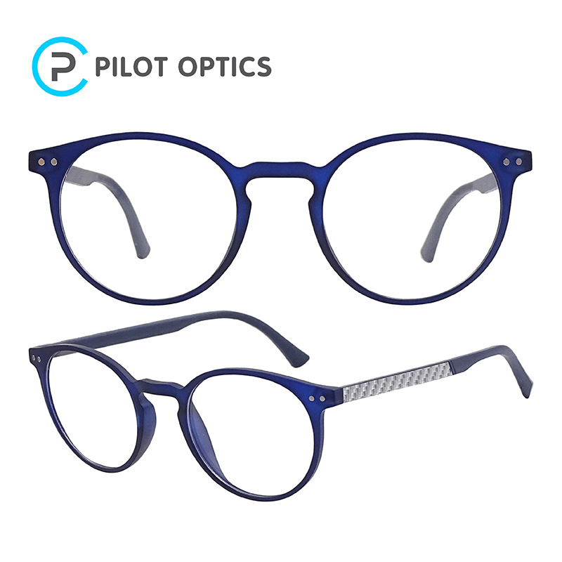 Pilot Optics 2023 Wholwsale Round Tr Classic Design Tanti Blue Light Optical Frames