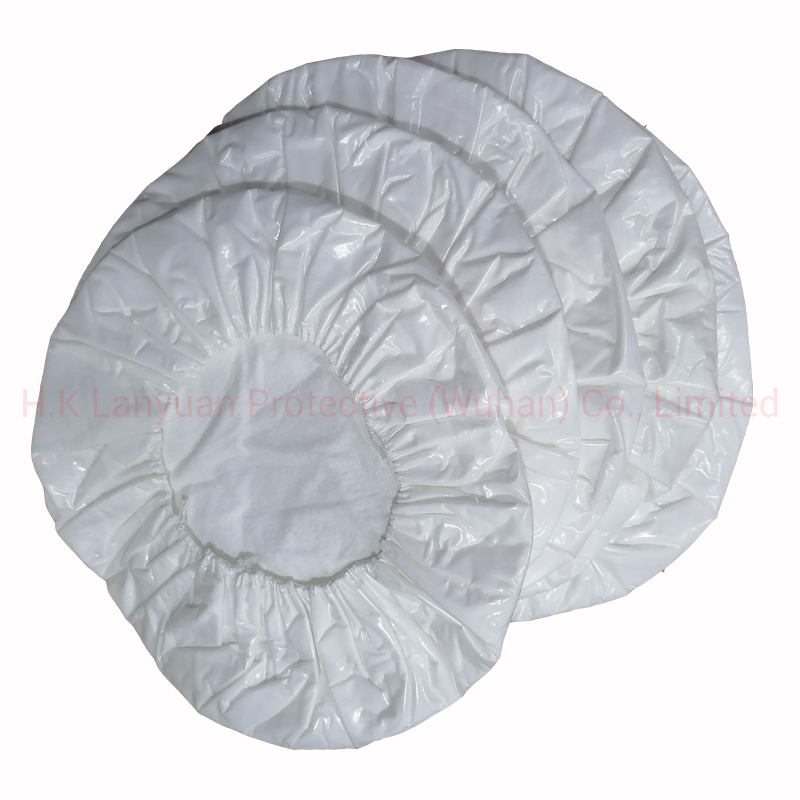 Disposable Nonwoven Patient Use PP Single Elastic Cover Dry Shampoo Mob Cap