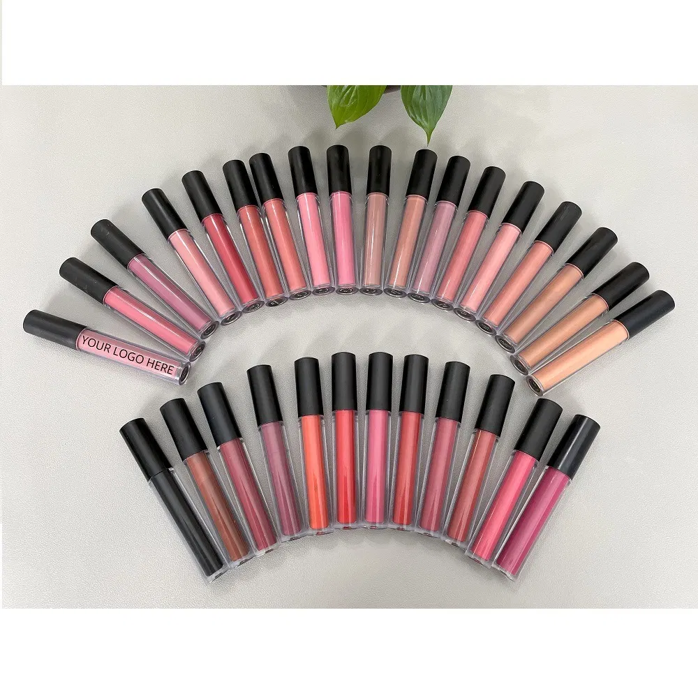 Waterproof Makeup Natural Non-Stick Matte Lip Glaze Lipgloss Matte Liquid Lipstick