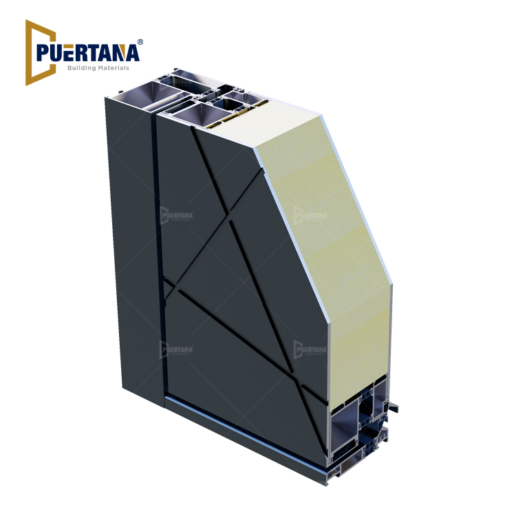 Factory Wholesale Luxury Design Metal Security Front Entry Door