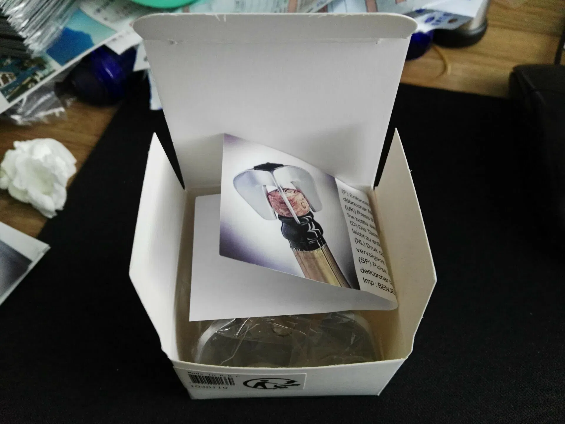 Champagne Bottle Opener, Stainless Steel Sparkling Wine Cork Remover Multifunctional Bottles Opener