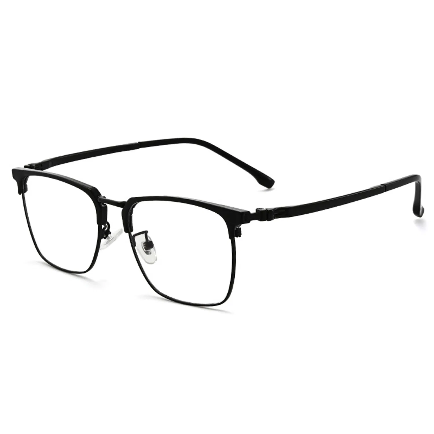 Leaead Blue Light Blocking Bluerase Lens Metal Frame Anti Eyestrain Anti-UV Computer Gaming TV Phones Computer Glasses for Women Men