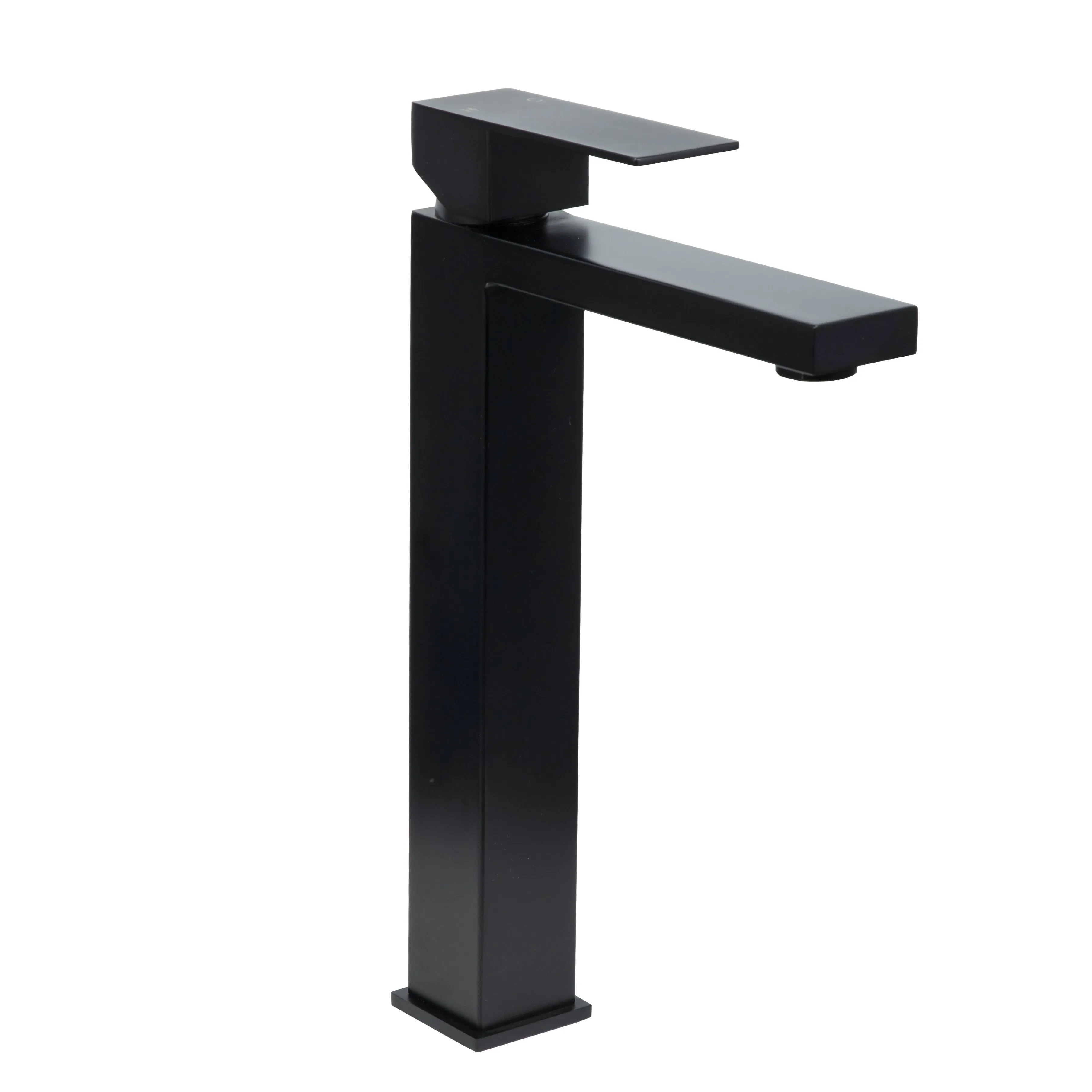 304 Stainless Steel Certified Black Bathroom Faucet with Base Plate Sedal Cartridge