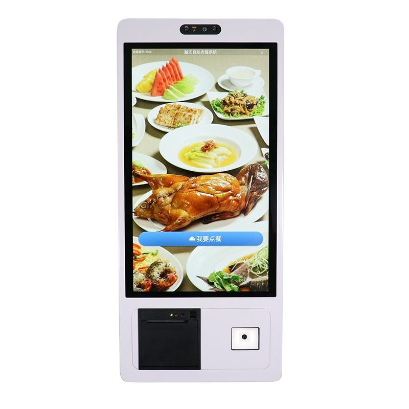 21.5 Inch 32 Inch Touch Screen Self Service Ordering Kiosk