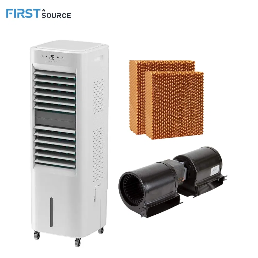 Touch Screen Remote Control Portable Evaporative Air Cooler with Detachable Power-Cord