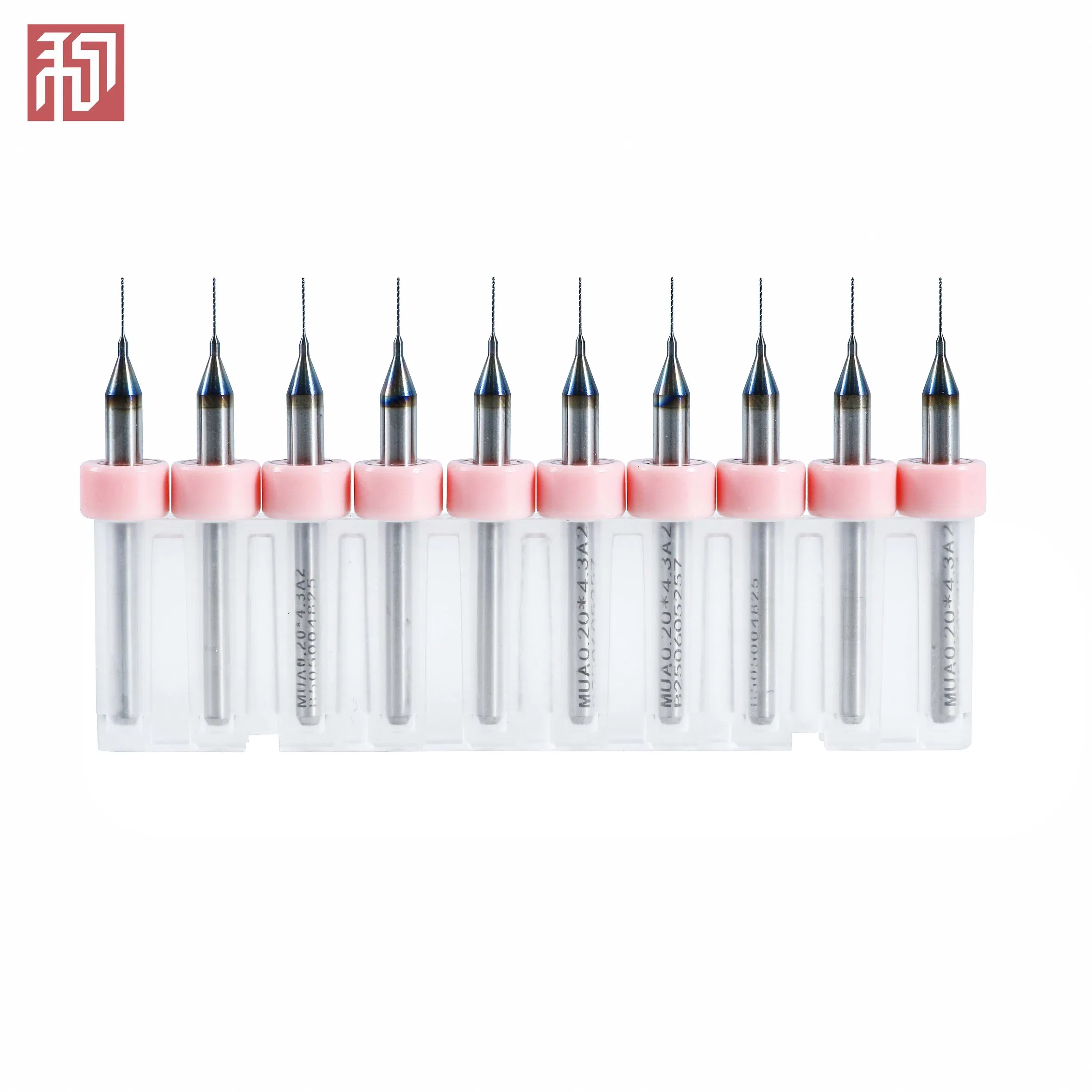 Tin Coated Solid Carbide PCB Micro Drill Bit High Precision 0.4mm Diameter for CNC Circuit Board Drilling Factory Customized Drill Factory Direct Supply Drill