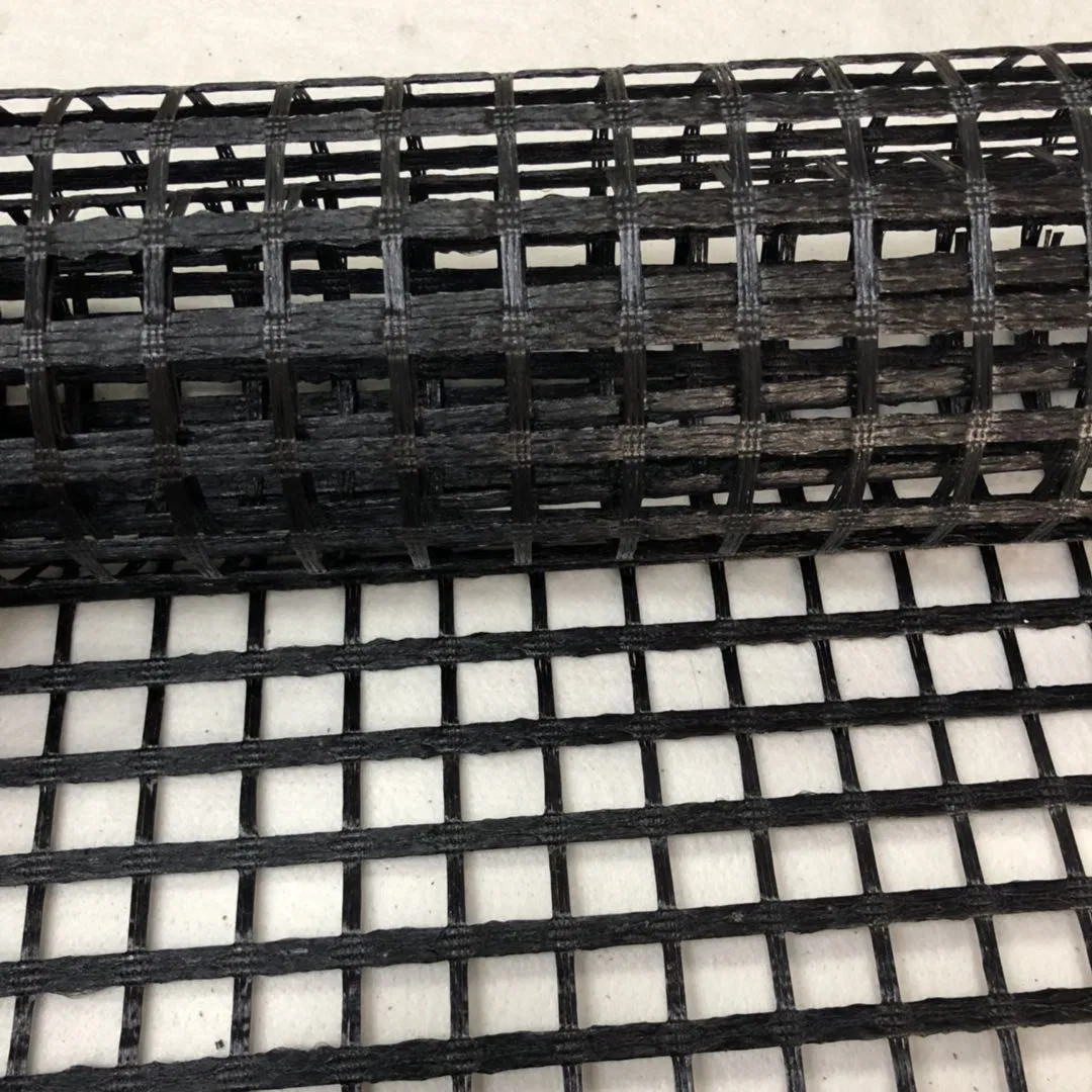 150-30kn High Tensile Strength Polyester Geo Grid for Wall Constructions