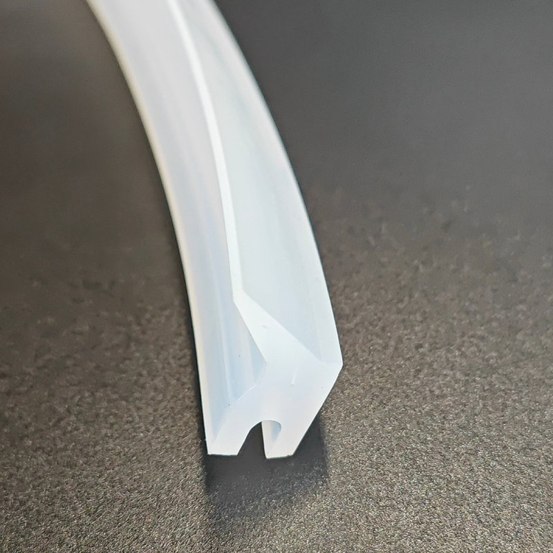 Durable Silicone Rubber Profile Strip for Door Sealing Use