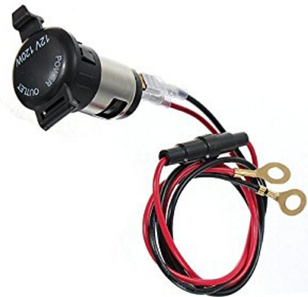 Водонепроницаемая розетка прикуривателя 12В для авто и мотоцикла