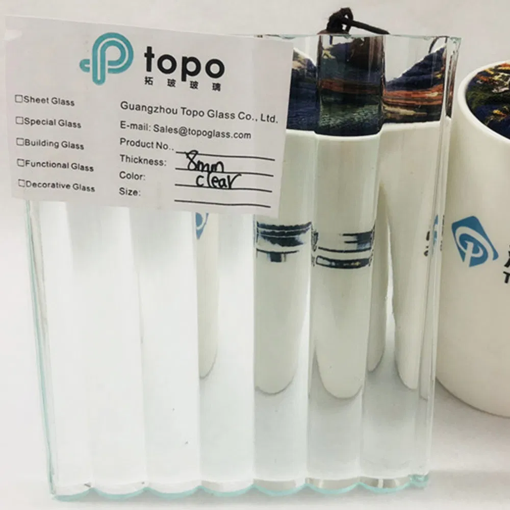 3mm Guangzhou Rich Patterns and Strong Decoration Water Column Pattern Glass (CP-TP)