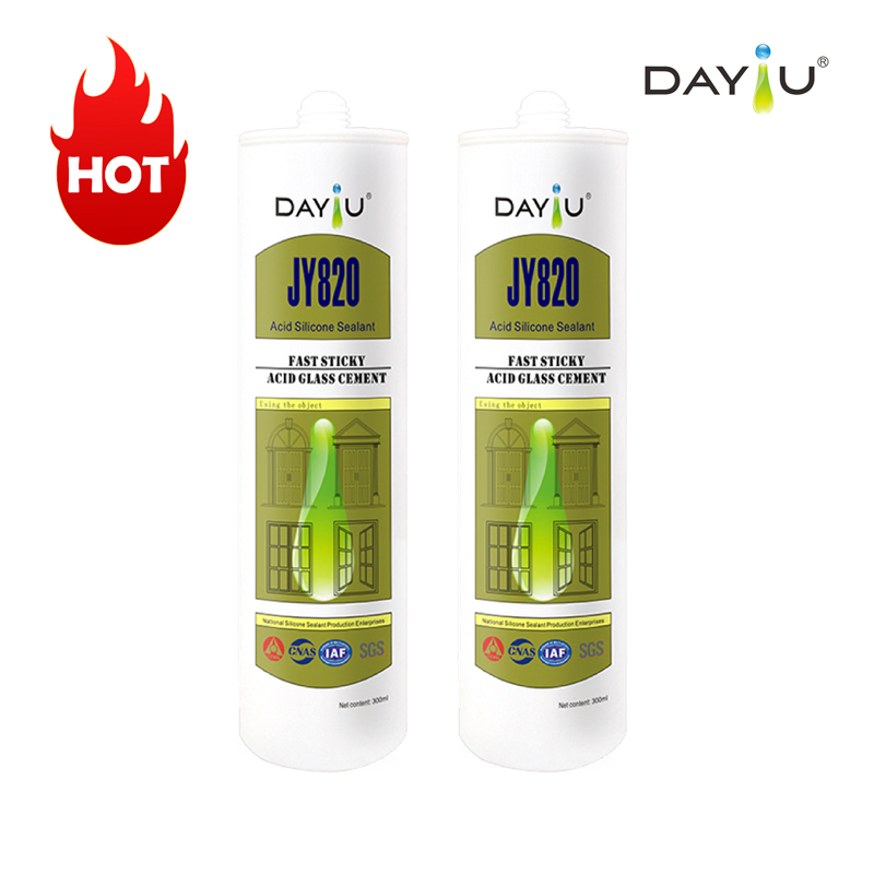 Good Viscosity Glazing Adhesive Silicone Sealant for Decorative Materials