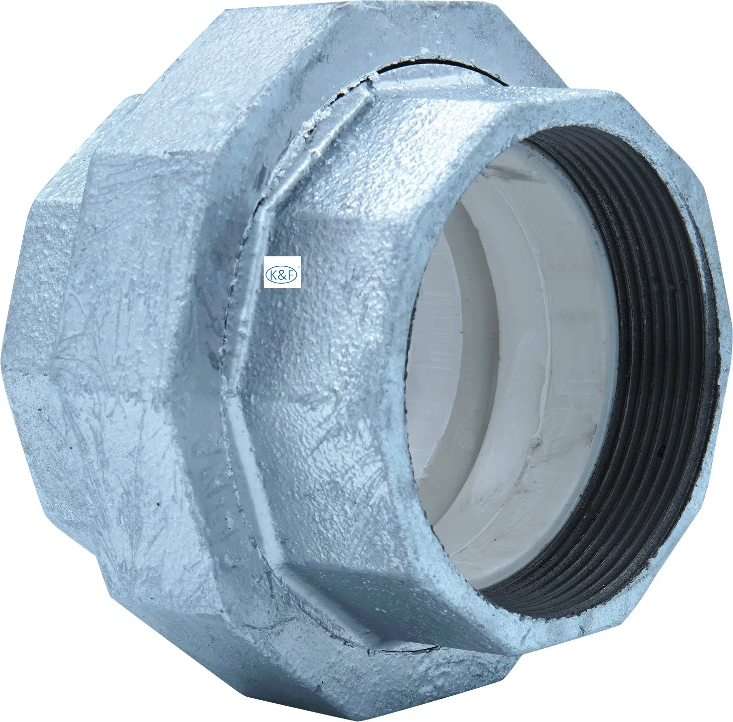 Kanaifu China Supply Malleable Galvanized Iron Pipe Fitting Union for Water Supply