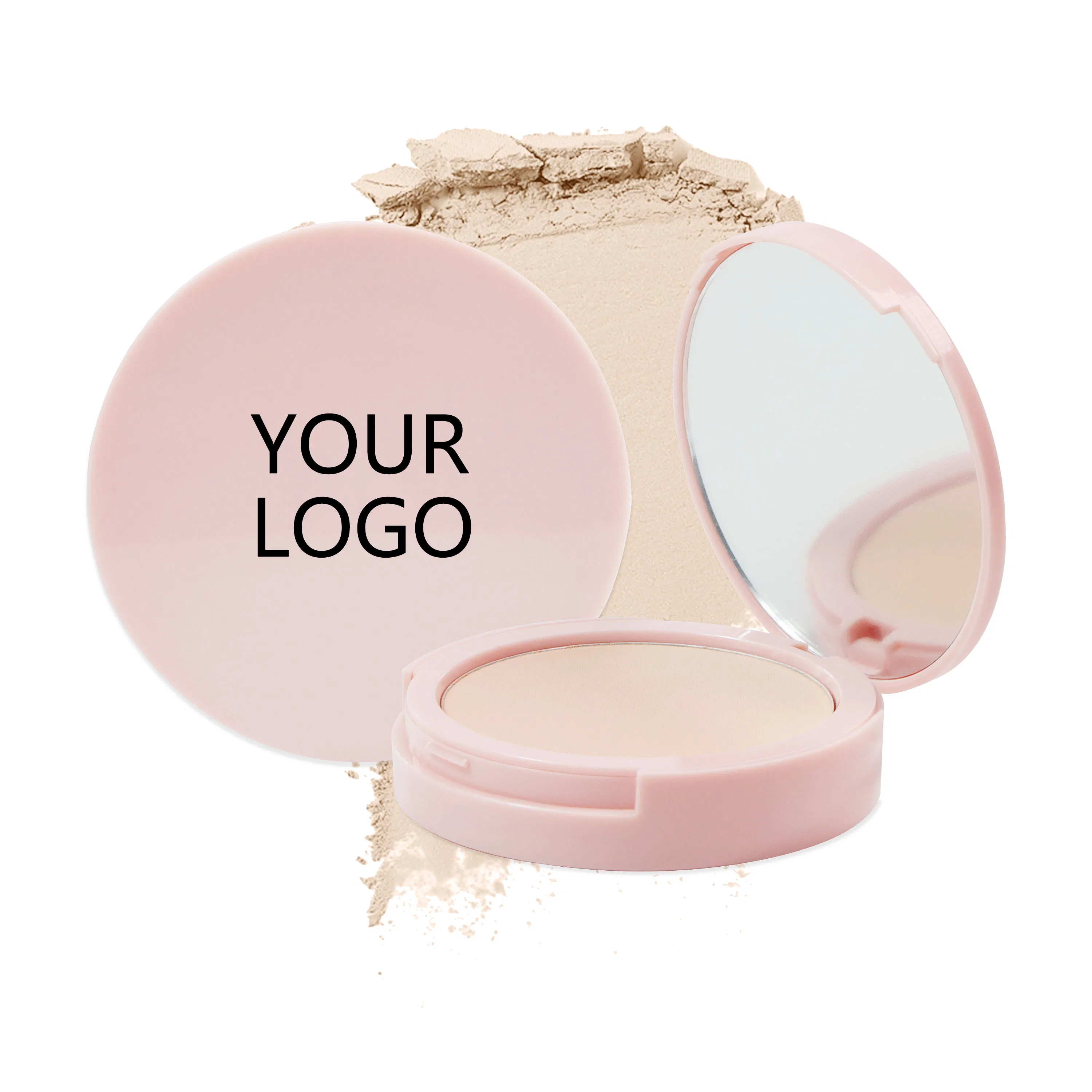 Matte Finish 24h Long Lasting Pink Container High Quality Setting Powder