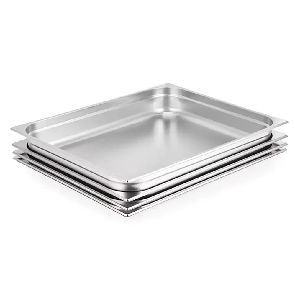 1/2 40mm Stainless Steel Gn Pan Rectangle Food Container