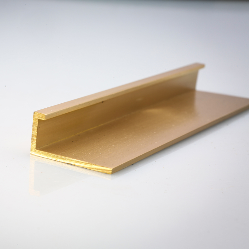 Brass Profile Extrusion Processing Manufacturer Customized Home Decoration L-Shaped Brass Material